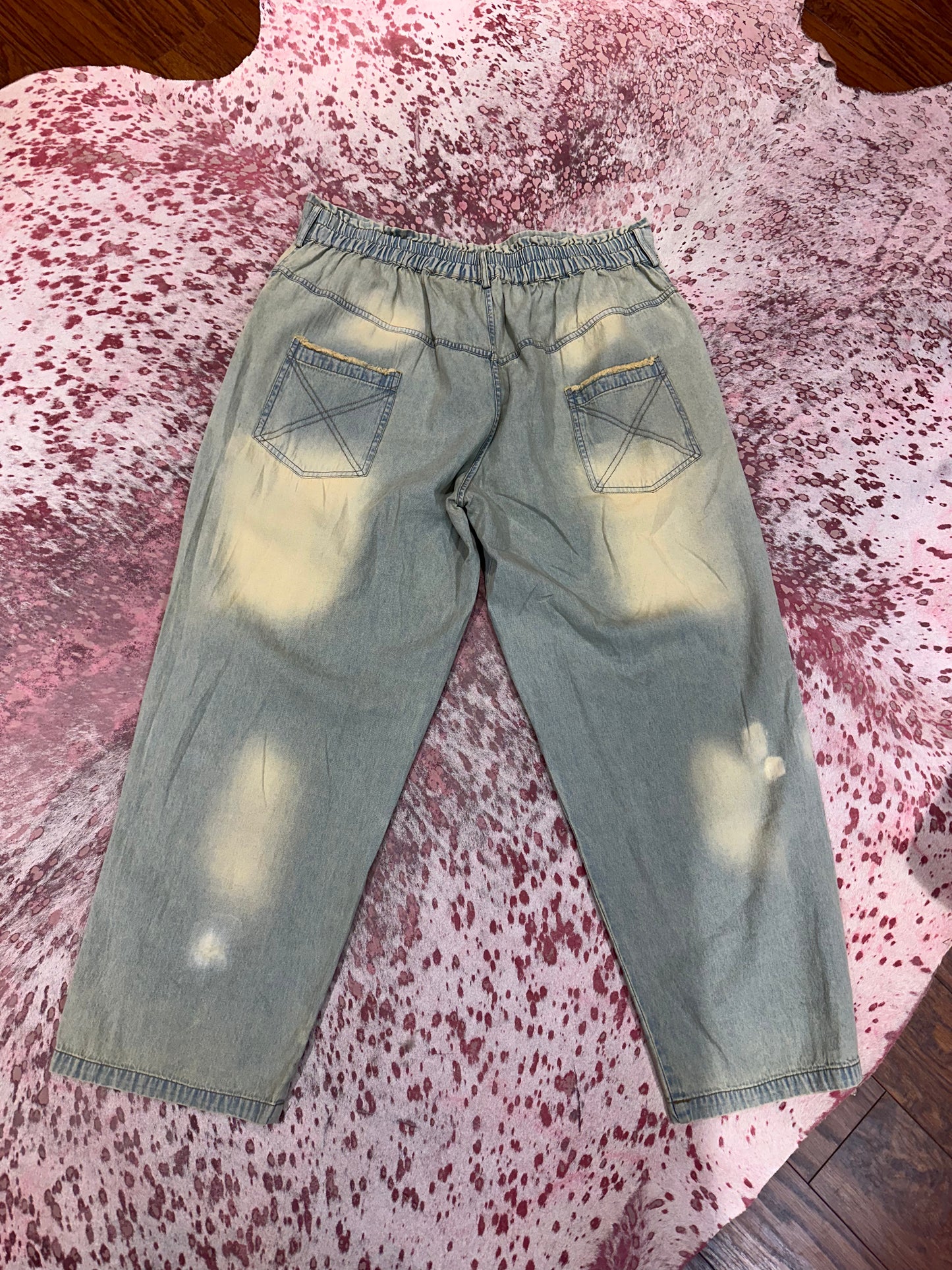 Paper Lace Peace Denim