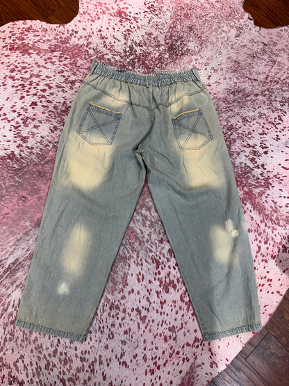 Paper Lace Peace Denim