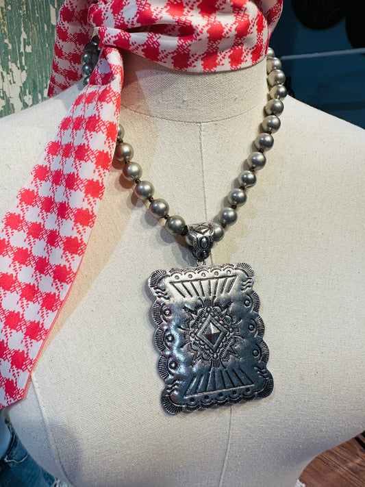 Large Pendant Necklace