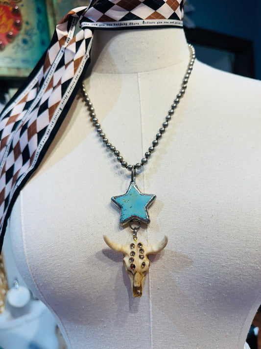 Star Skull Necklace