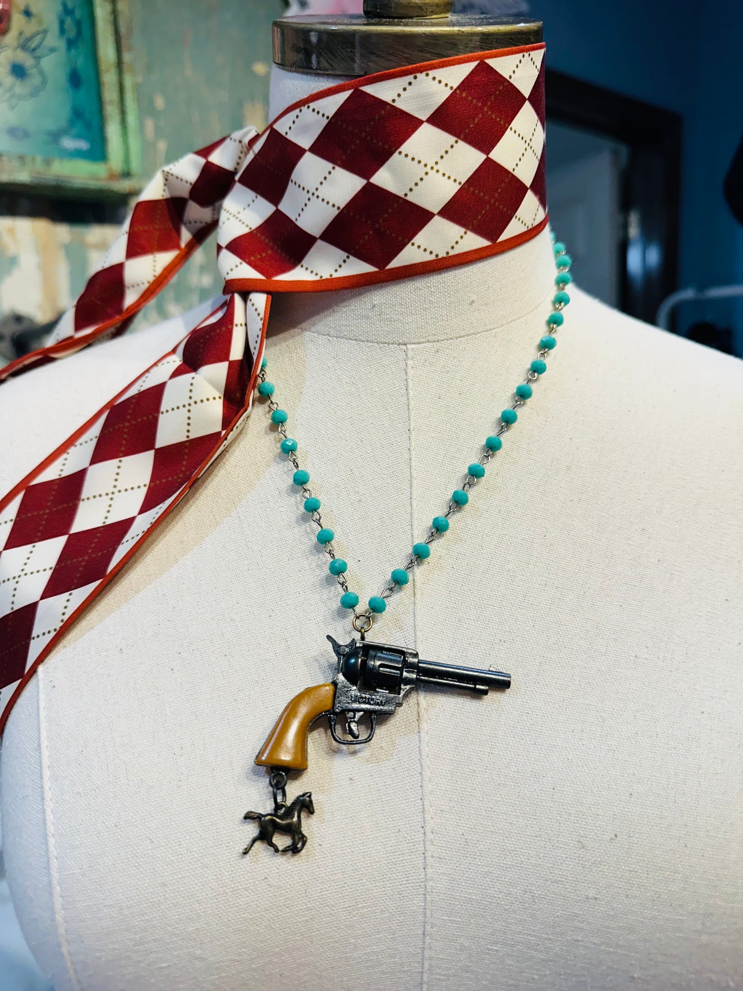 Pistol Necklace