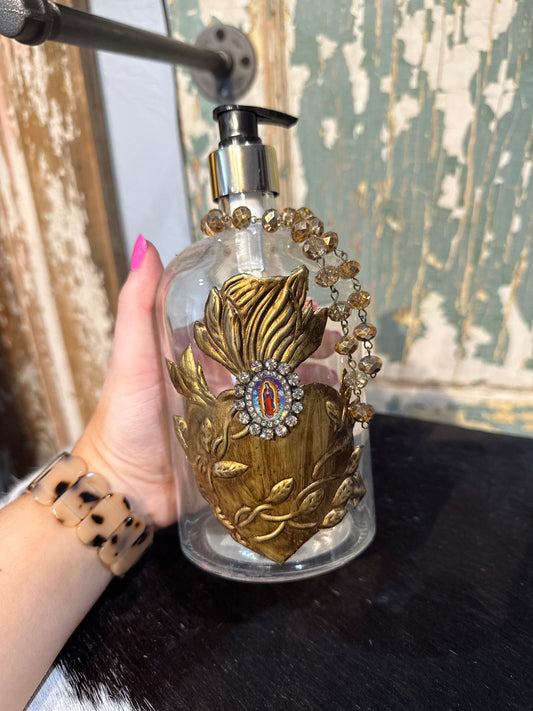 Vintage Decorative Bottle with Pump