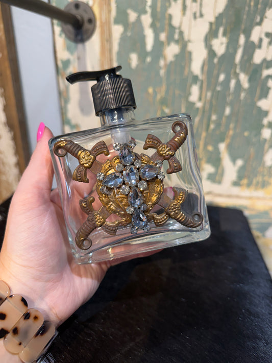 Vintage Decorative Bottle with Pump