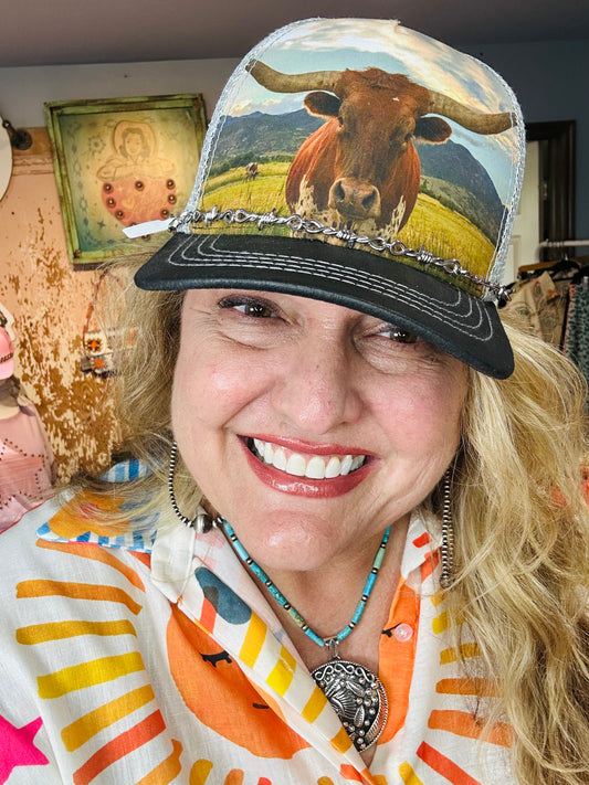 Longhorn Trucker Hat