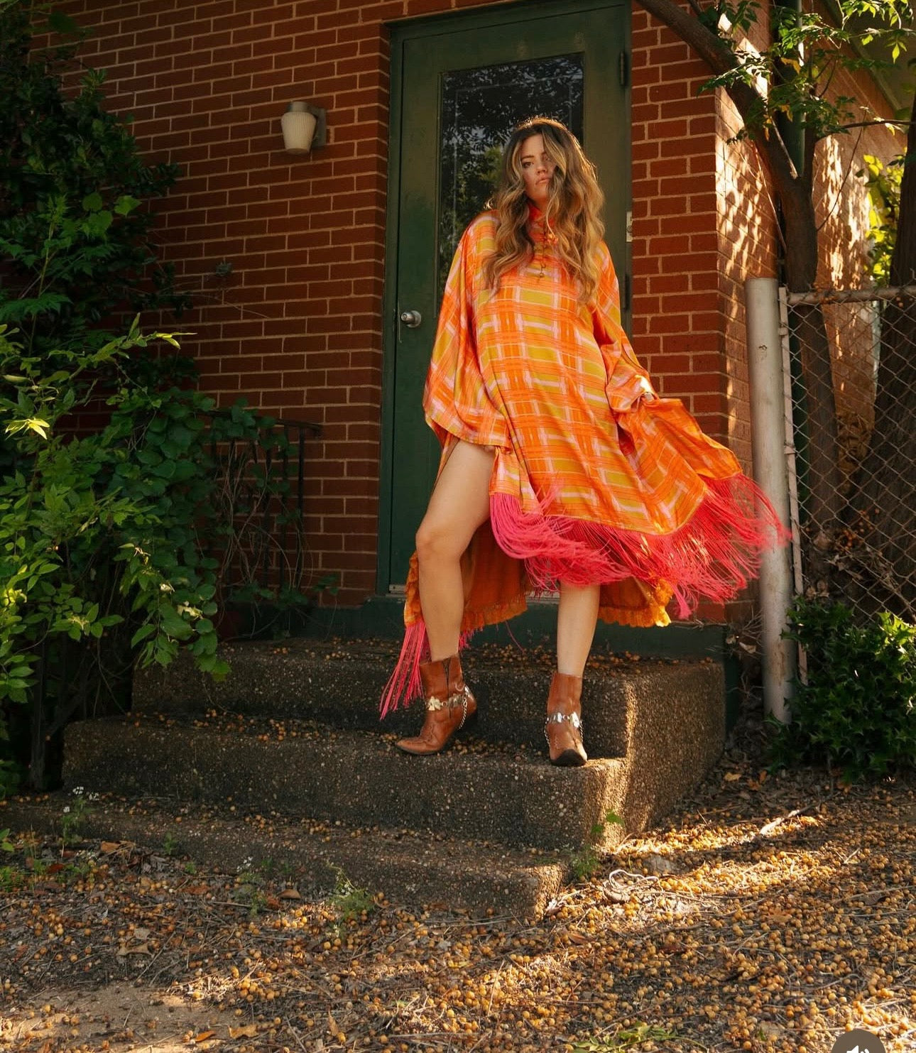 LB Fringe Dress Kaftan