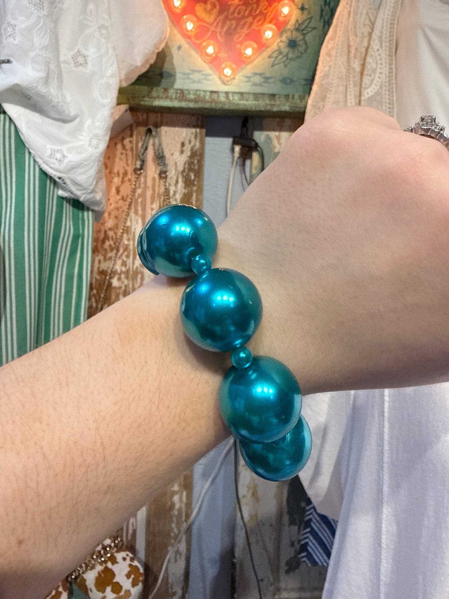 Large Blue Bracelet