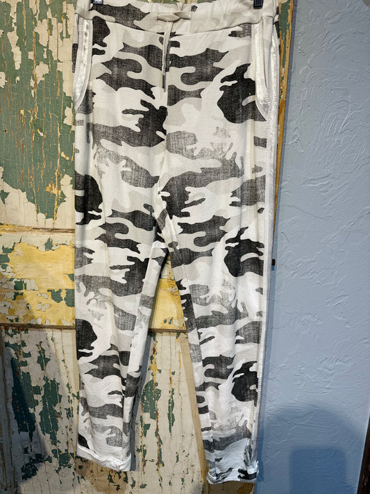 White Camo Jeggings