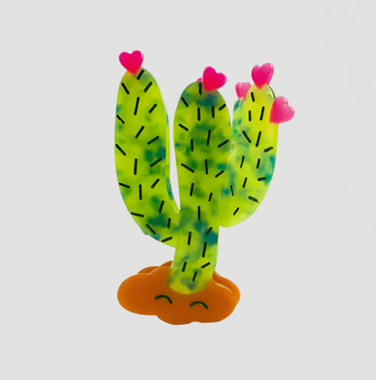 Cactus Hair Clip