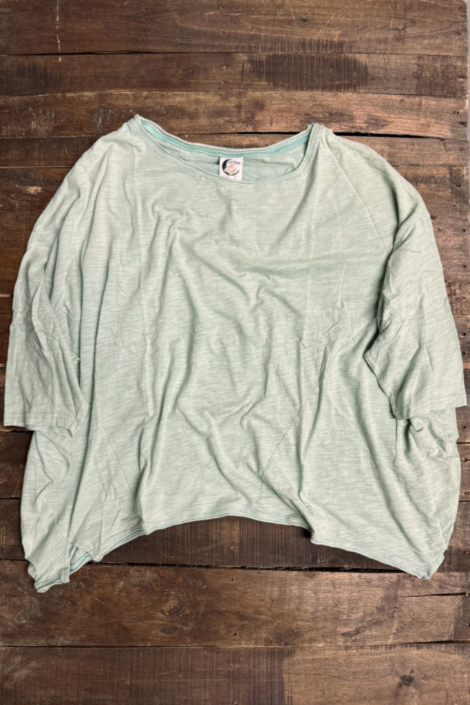 Jaded Gypsy Be Free Top - Sea Foam