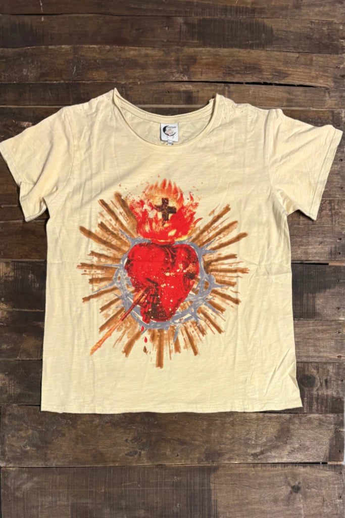 Jaded Gypsy Moon Dance Tee - Sacred Heart
