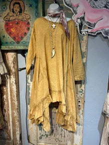 Flare Tunic with Ruffle