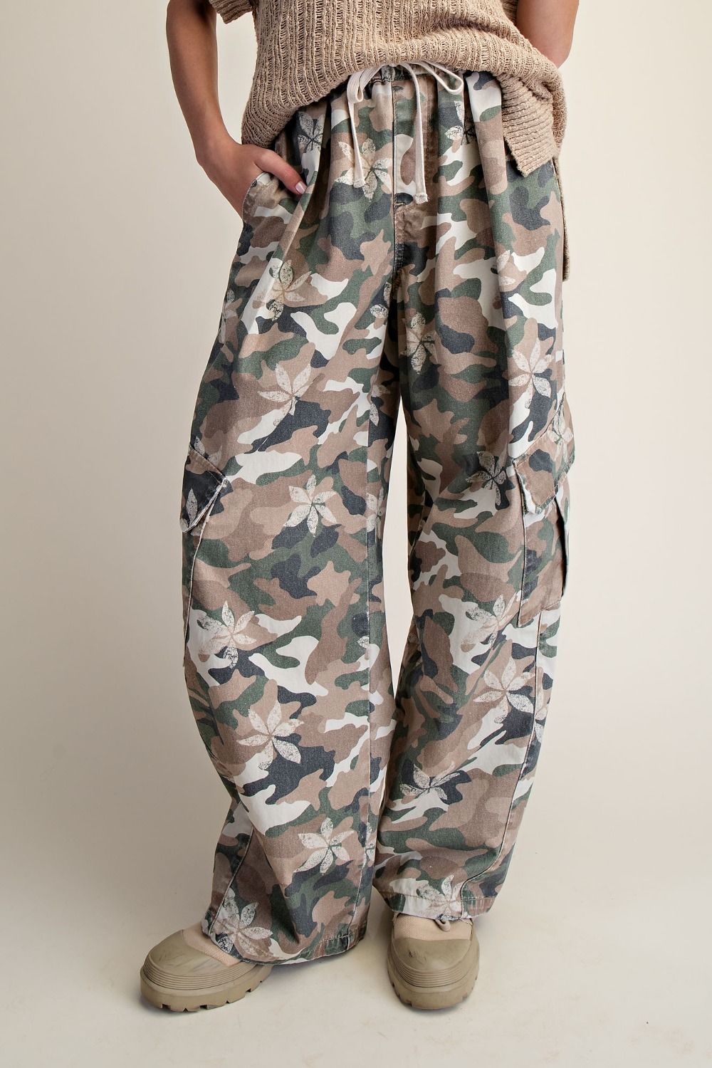 Easel Camo Cargo Pants
