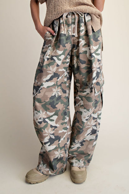 Easel Camo Cargo Pants
