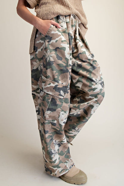 Easel Camo Cargo Pants