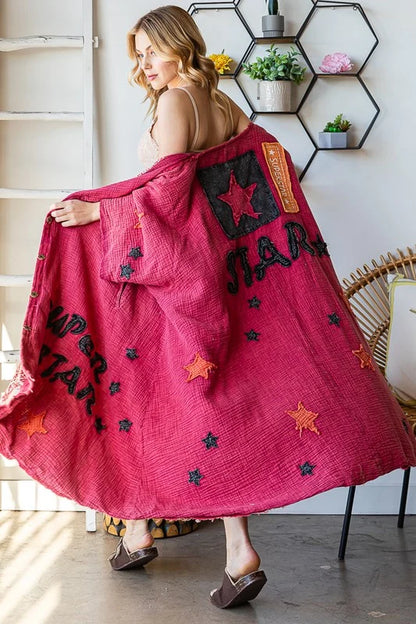 Oli & Hali Berry Super Star Duster Dress