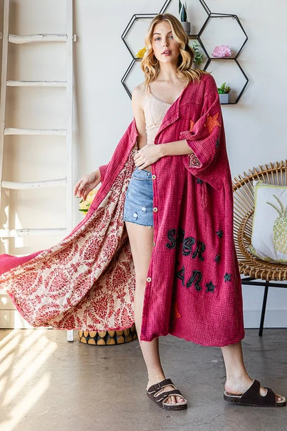 Oli & Hali Berry Super Star Duster Dress