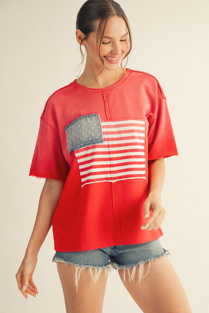 Red Flag Top